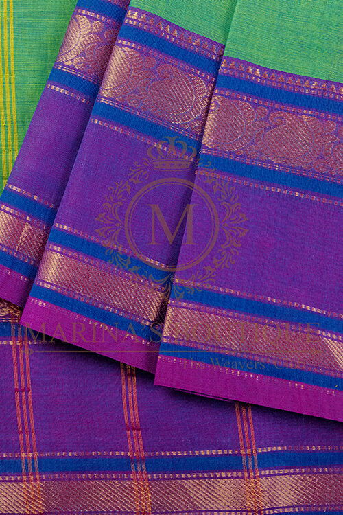 Pure cotton handloom weaving saree